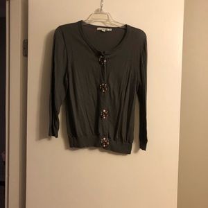 Boden gray cardigan